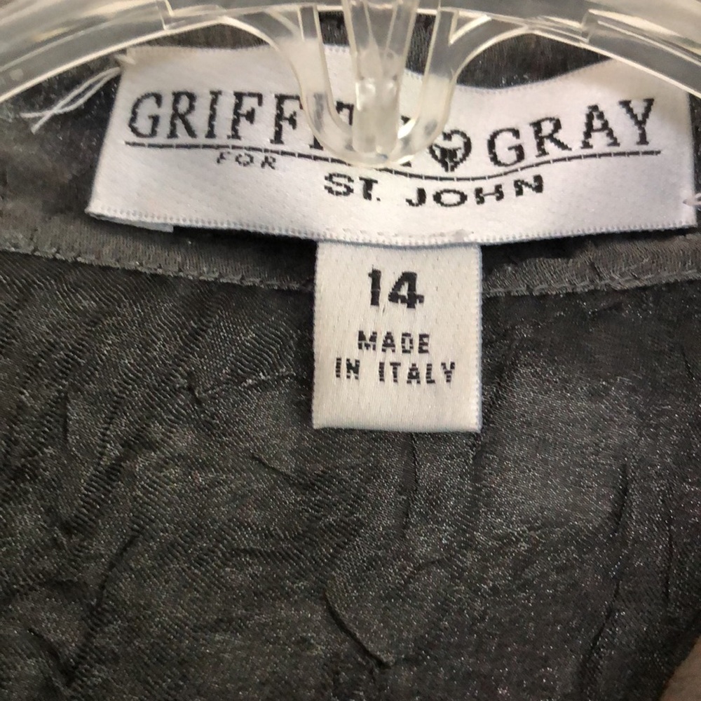 Griffith Gray For St John Button Down Tunic In Me… - image 3